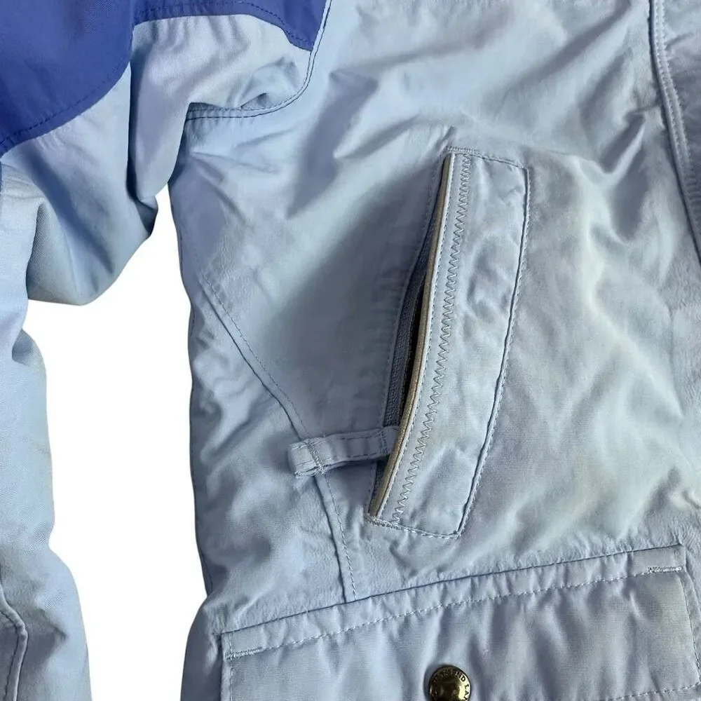 Lands End Squall Jacket Small 7/8 Blue
